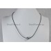 Zwarte Tahiti ketting zoutwaterparel 10mm bajonetslot 42cm  y