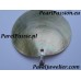 Tahiti parel hanger op gepolijste zoutwater oester zilveren hanger 7cm