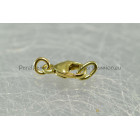 Gouden Cartier slot met sluitoog 14k 585 9 mm, voor armband of collier y