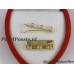 Gouden slot briljanten voor 3 rijige parelarmband of parelketting   y-