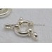 Zeer grote grijze zoetwaterparel ketting  parelcollier 13mm - 15mm parels zilveren slot op maat service tot ca. 50cm y