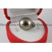 Zwarte Tahiti zoutwaterparel zeer groot 13x17mm ..
