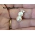 Grote Akoya parelhanger dubbele 15.6mm lange zoutwaterparel zilver y0