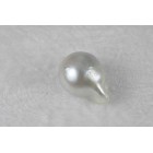 Zuidzee parel mega groot 15mm x 16mm x 21mm zilvergrijs geheel geboord 1.9mm y