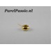 Gouden hanger met stift, 18k 750,  parel apart bestellen, incl. montage op geboorde parel  y.