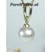 Gouden hanger clip aanhanger parel los te koop 14k 585 JKa  y.
