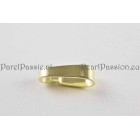 Hangeroog, inhaak hanger onderdeel 10 mm medium, geelgoud 14k  y