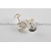 Zilveren oorstekers, zilver 925 6mm kap parels los  te koop montage op geboorde parels is gratis  y