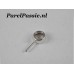 Tahiti parelhanger witgoud zoutwater pauw blauw grijs 14mm x 16mm 14k y.