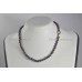 Parelketting zoetwater zwart ketting 7mm AAA 46cm  y