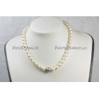 Tahiti parel in collier grote zoutwater zoetwater ketting gratis knopen top glans witte parels y