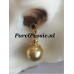 Gouden Zuidzee parelhanger 10mm 14 karaats hanger  y