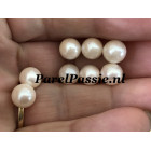 Akoya zoutwaterparel rond wit 7 mm geheel geboord 1 stuk  y