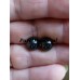 Zwarte parelst top kwaliteit 8,3mm AAA rond voor oorbellen prijs per stuk..