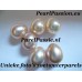 Zoetwaterparels paar 2 stuks 7,5mm 8mm lichtroze parels AAA y