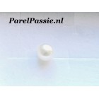 Echte Zuidzee zoutwater parel room iets ovaal 8,5-9mm ..