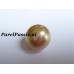 Verkocht Zuidzee zoutwaterparel Australische barok top luster goudkleurig 13 x 14mm y 