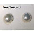 Grote parels druppel zoetwater paar Edison wit 12-13 mm AA top luster glans  y