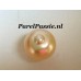 Zuidzee parel Australië zeer grote parel 16,3 x 16,5 mm licht goud  y.