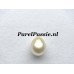 Verkocht Prachtige Zuidzee zoutwater parel witte druppel 11,5mm x 15mm ..