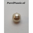 Gouden Zuidzee zoutwaterparel 13mm goud kleur met prachtig luster  y