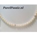 Akoya zoutwater parelcollier 5mm -5,5mm witgouden slotje 14k 38cm - 50cm opmaat service  y