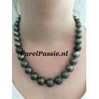 Verkocht Tahiti * grote parels parelcollier ronde zoutwaterparels 11- 14mm 48cm - 49cm  .y.