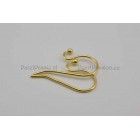 Gouden * oorhaken 14k 585, hanger met pin en parel apart kopen, uitverkocht 