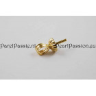 Gouden hanger kap pin, 14k  585,  zonder parel