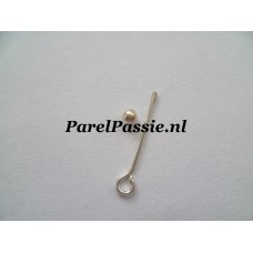 Verwisselbare parelhanger zilver 925 AAA parel 20mm