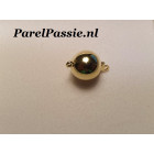 Gouden sluiting 14k 10mm JKa 585 veiligheidsslot bij aankoop parels knopen met korting  y