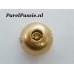 Gouden sluiting 9mm met 5 briljanten insteek bolslot 18 karaats zware uitvoering  y.
