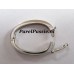 Parelclip slot 14k witgoud  twister lange ketting kort maken  y..
