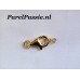 Slot karabijn los 925 zilver verguld  13mm  y.
