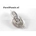 Modern * slot voor parelketting zilver rhodium 925 1x 2cm y-