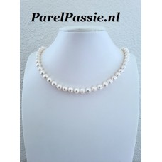 Akoya zoutwater parelcollier 8mm excl. slotje knopen optie  y