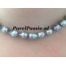 Akoya parelsnoer blauw grijze barok 8mm 9 mm zoutwater losse parels knopen als optie y