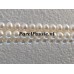 Parelsnoer zoetwaterparels wit 7mm echte parels alleen streng losse parels knopen als optie ..