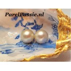 Zuidzee parels echte zoutwaterparels losse half geboord 12mm roomwit y