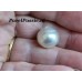Zuidzee parel Australische prachtig wit 13.3 x 13.6mm zoutwater past op ring of hanger y0