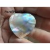 Mabe hart Zuidzee parel 32,5 x 33mm grijs/blauw bruid liefde valentijn  y0